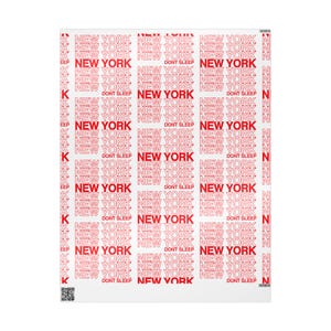 New York City Gift Wrapping Paper, Aesthetic Craft and Decor Paper, Party and gift accessories image 5