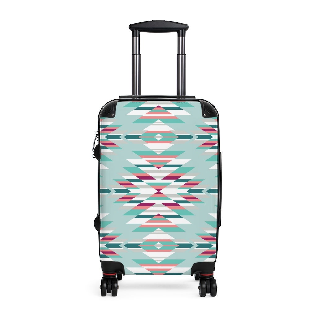 Aztec Cabin Suitcase Rolling Hard Shell 
