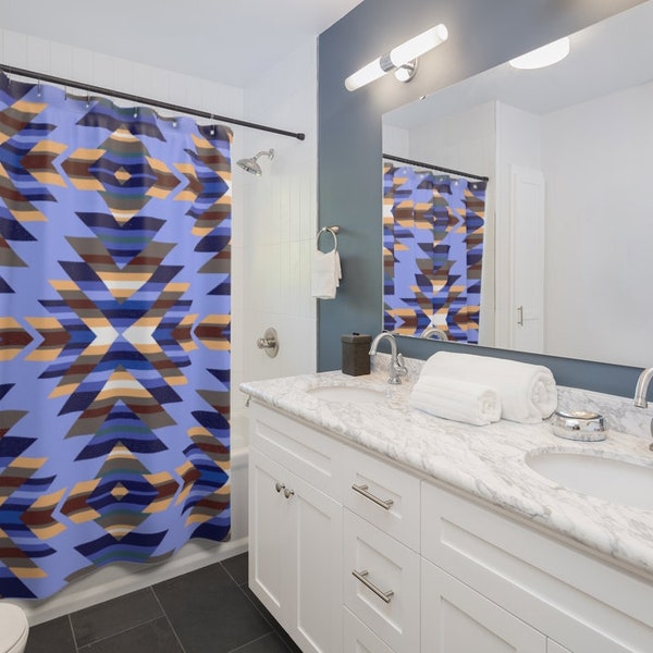 Native American Shower Curtains Etsy