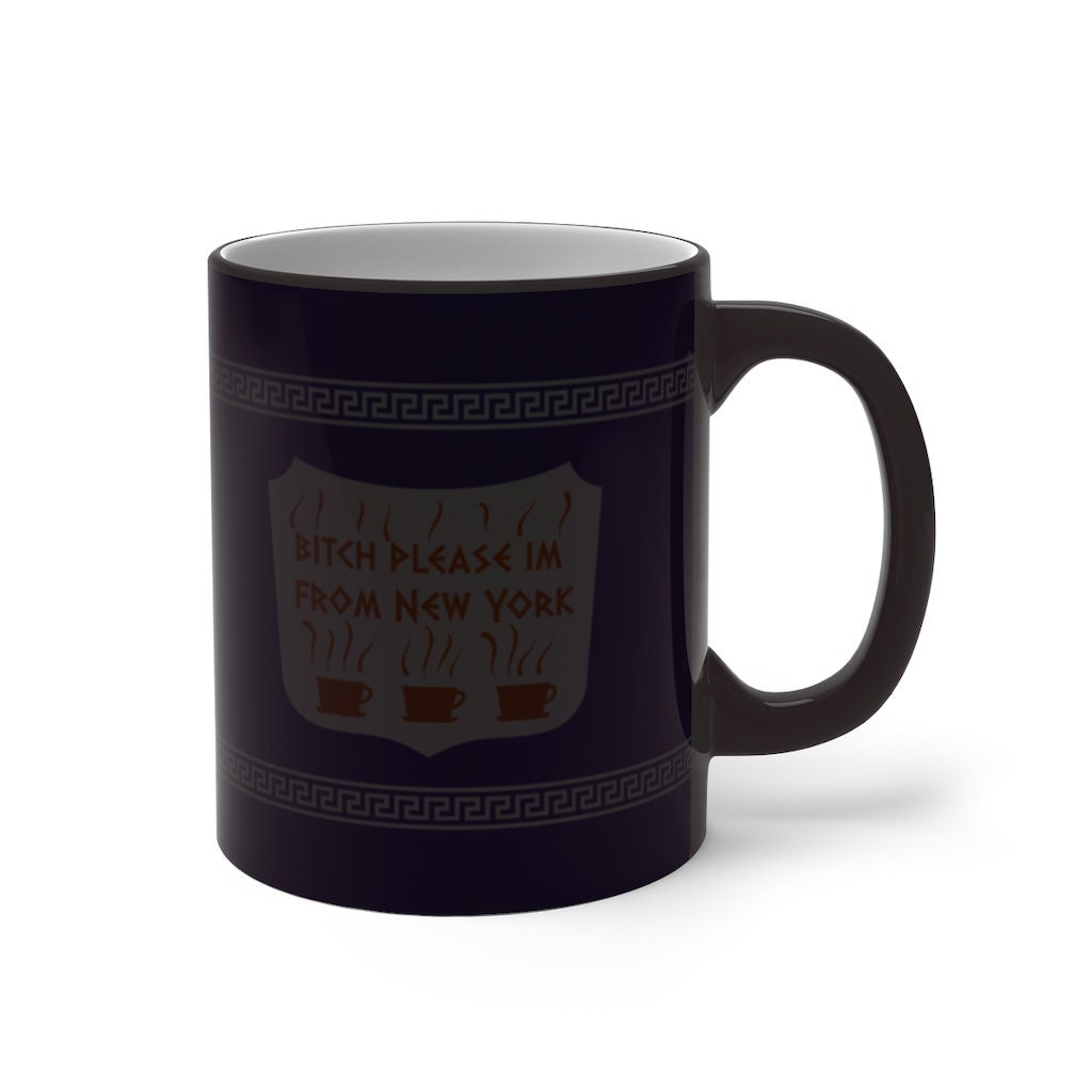 Le Chat Noir Boutique: New York City NYC Spill Proof Coffee Mug