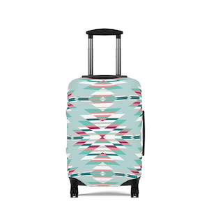 Aztec Cabin Suitcase, Rolling Hard shell Carry on Luggage Cover Native American, Unisex Travel accessories, Travel Gifts Desert Decor Boho