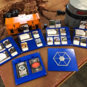Star Wars Legion Stackable Unit Tray w/ Folding Legs .STL Download