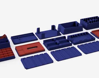 War-Ganizer MCP Trays Pack .STL Digital Download
