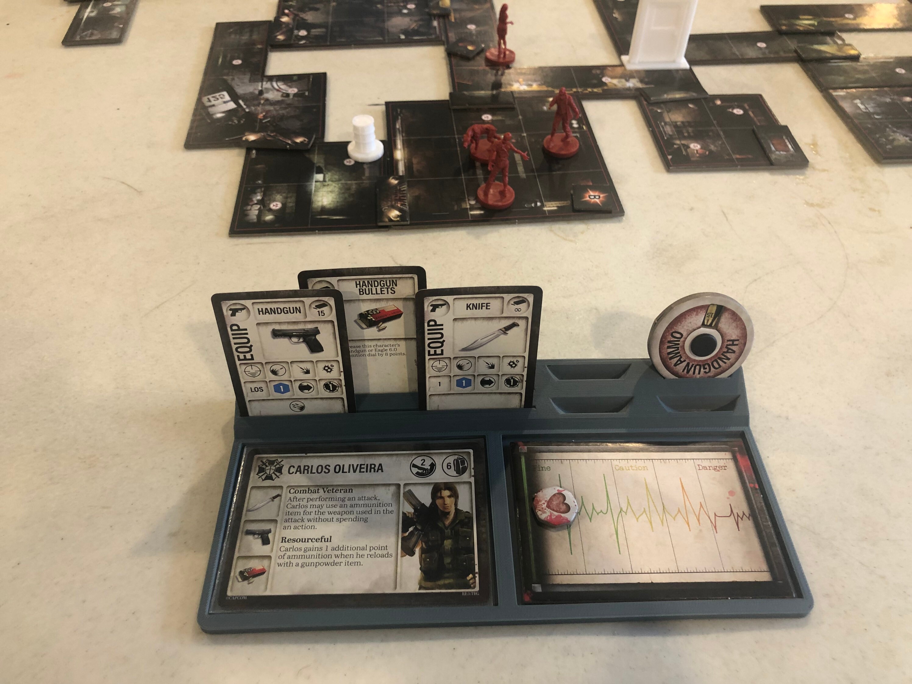 3D Printed Character Dashboard for Resident Evil 3 Board Game Etsy Canada