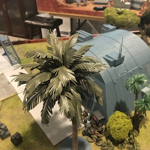 3D プリント可能な 1:48 スケールのヤシの木 .STL ダウンロード