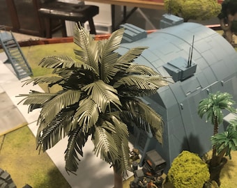 3D Printable 1:48 scale palm tree .STL Download