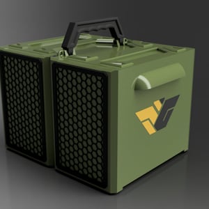 War-Ganizer 2.0 Back 2 Back Upgrade .STL Digital Download