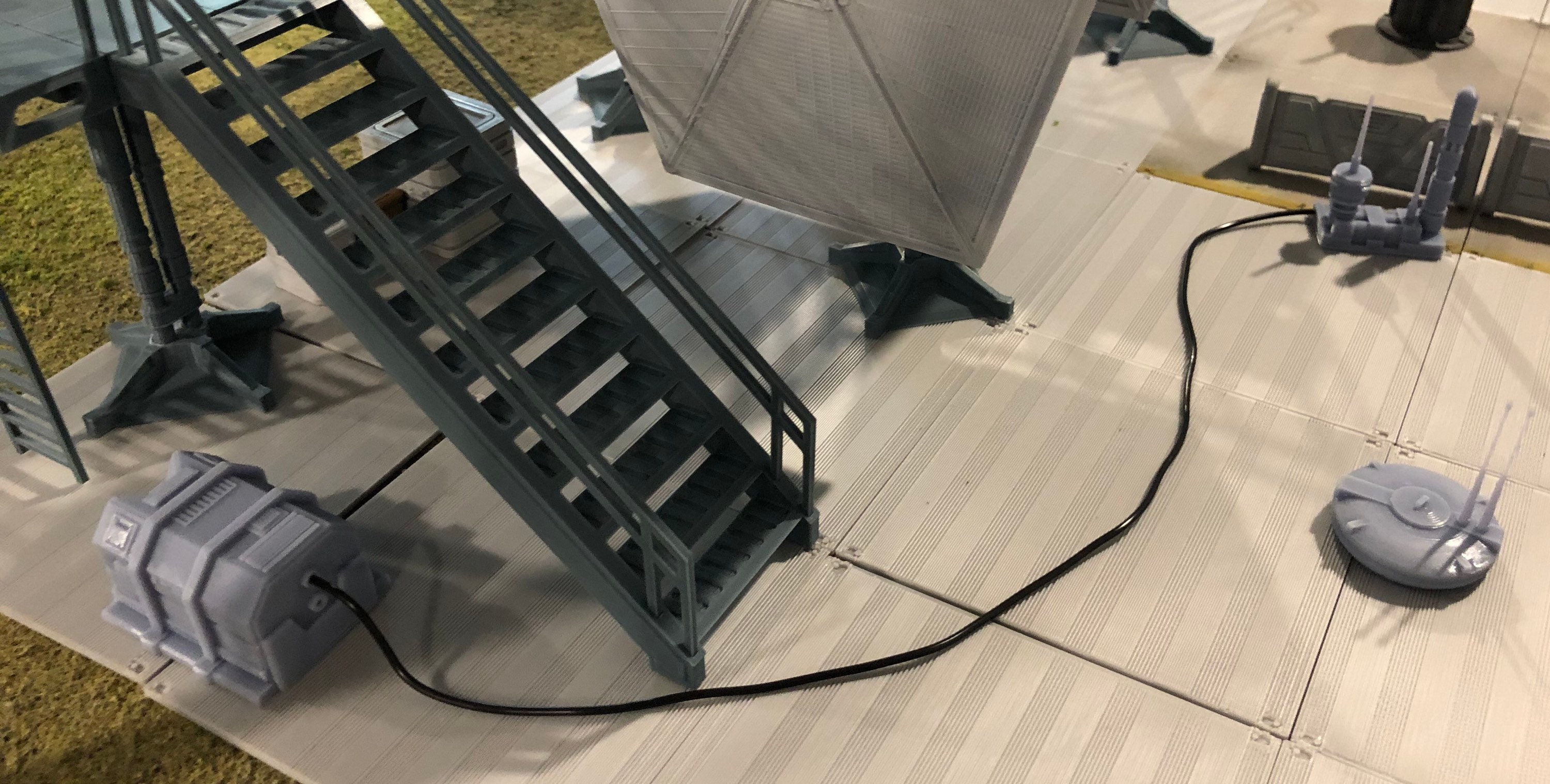 S15 Landing Pad Tile and Scatter .STL Download Etsy