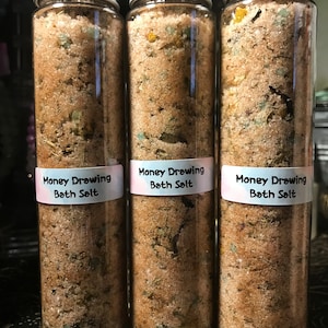 Money Drawing Herbal Bath Salt