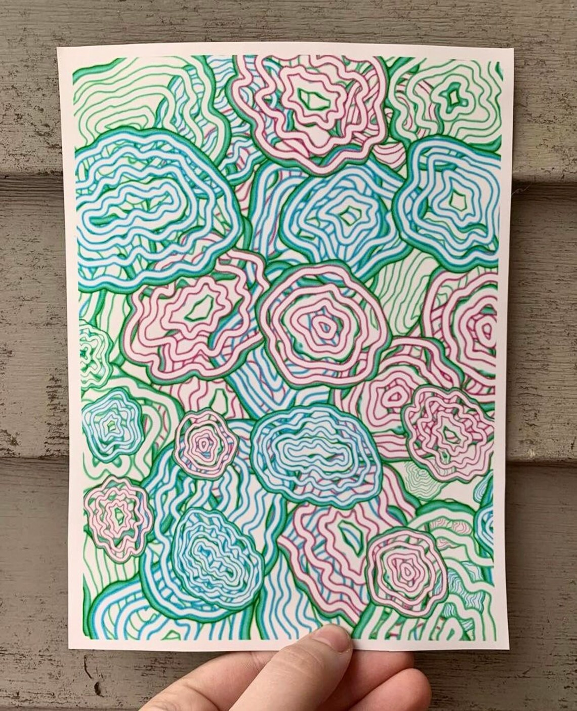 Glossy Vinyl Art Prints Etsy