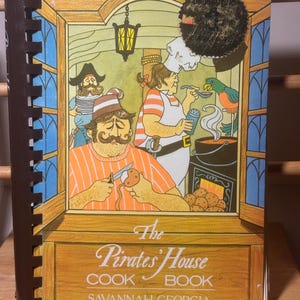 Vintage The Pirate’s House Cookbook | Savannah Georgia Recipes | Southern Regional Cuisine | Historic Restaurant Collectible
