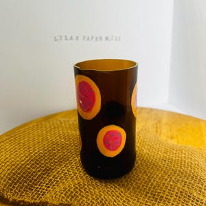 Flower vase made from recycled beer bottles | Sugar cookie