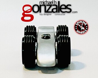 Formula 1 vintage style racing car, luxury toy Solid Aluminum, gorgeous collectible  1/64ish, H.W. Standard track compatible (fast)