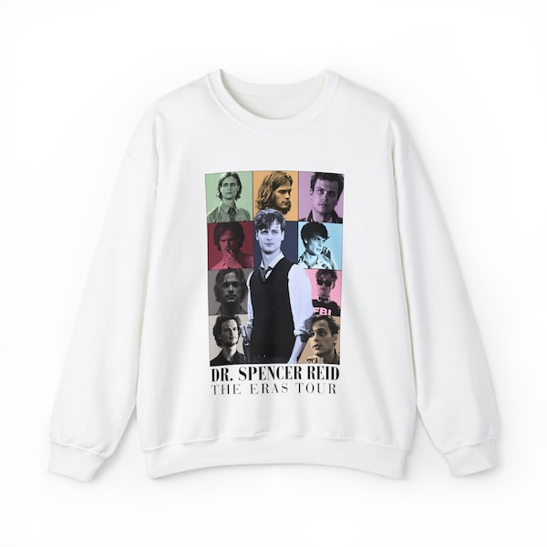 Dr. Spencer Reid Criminal Minds Eras Tour Sweatshirt- Unisex Heavy Blend™ Crewneck Sweatshirt