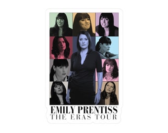 Emily Prentiss Criminal Minds BAU Eras Tour Sticker - Kiss-Cut Vinyl Decals