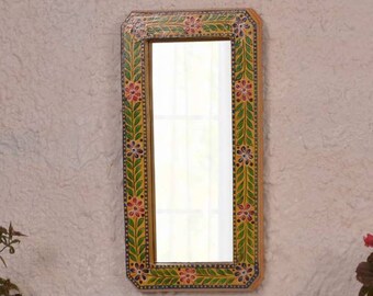 Miroir en bois mural miroir cadre mural et décoration murale décoration d'intérieur miroir de chambre et décor de salon que vous pouvez offrir à vos proches