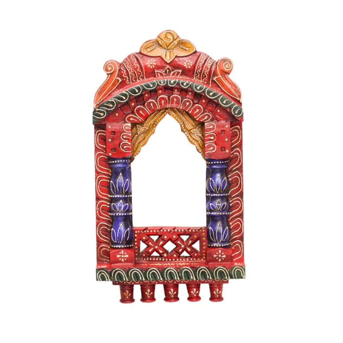 Wooden Jharokha for Wall Hanging Decor Home Decor Wooden Etsy