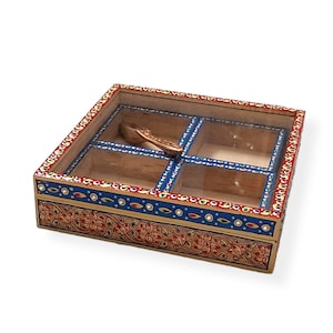 Wooden Dining Decor Box Storage Box Dry Fruits Box Kitchenware Decor and Decorative Product Housewarming Gift wedding gift Birthday Gift