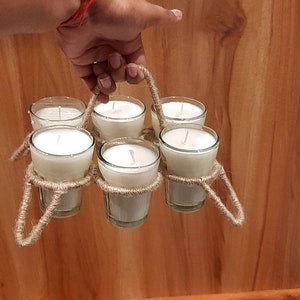 Theekaarsglazen met stand Kaarsen voor Home Decor Dining Decor Kerstcadeau Housewarming Wedding Gift Party Decor & Anniversary Gift