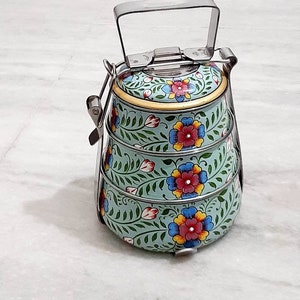 Lunch Box Kitchenware Stainless Steel Food Storage Containers 3 Tier lunch box Birthday Gift Anniversary Gift Wedding and Housewarming Gift