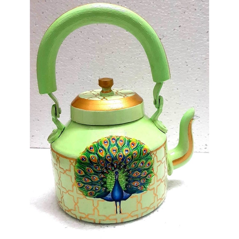 Hand Painted Tea Kettletea Pot Home Decor Tea Pot or Etsy
