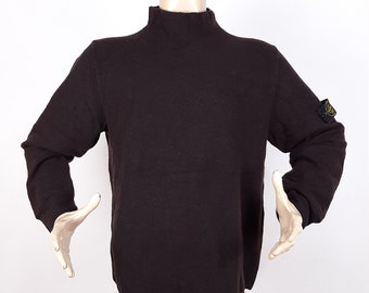 Stone Island Wool Sweater - Etsy
