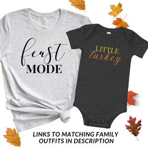 Matching Family Thanksgiving Outfits Kids Little Turkey Thanksgiving Shirt Baby Thanksgiving Shirt Toddler Thanksgiving Shirt