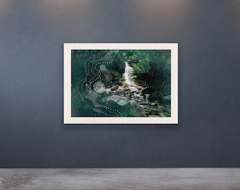 Forest Spirits Dawalin - Original Aboriginal art by modern Indigenous artist