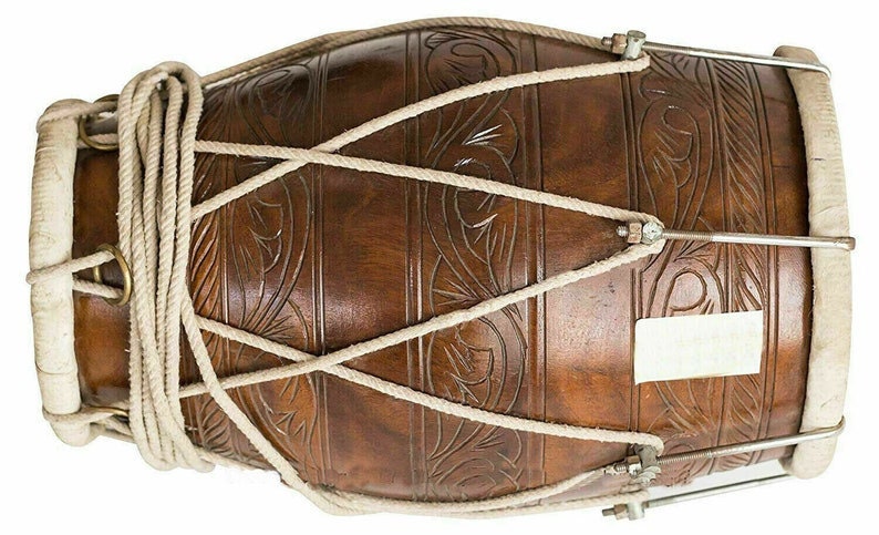 Musical Rope Dholak Sheesham Indian Traditional Musical - Etsy