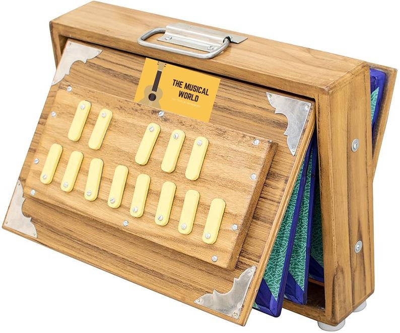 Shruti Box Large and small Pure Teak wood Sur Peti With form Etsy