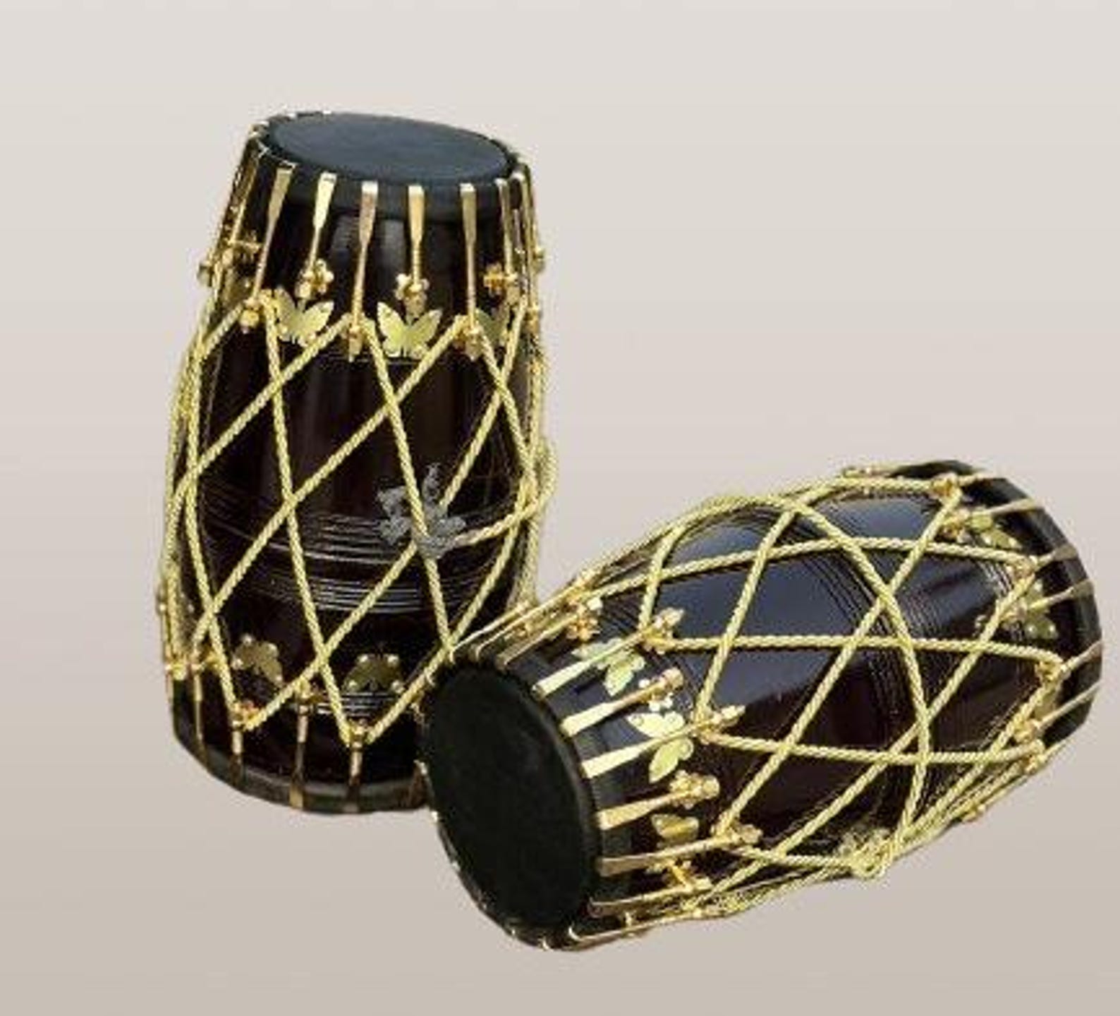 Percussion Plus Indian Dholak with rope tension