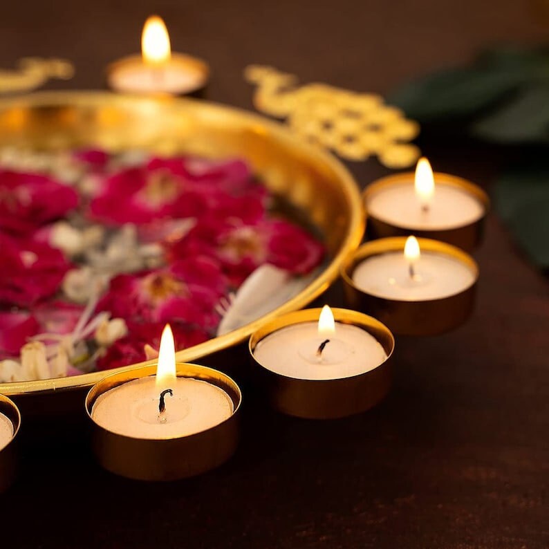 Diya Urli Set 3pcs Peacock Urli Bowl Diwali Decor Peacock Etsy