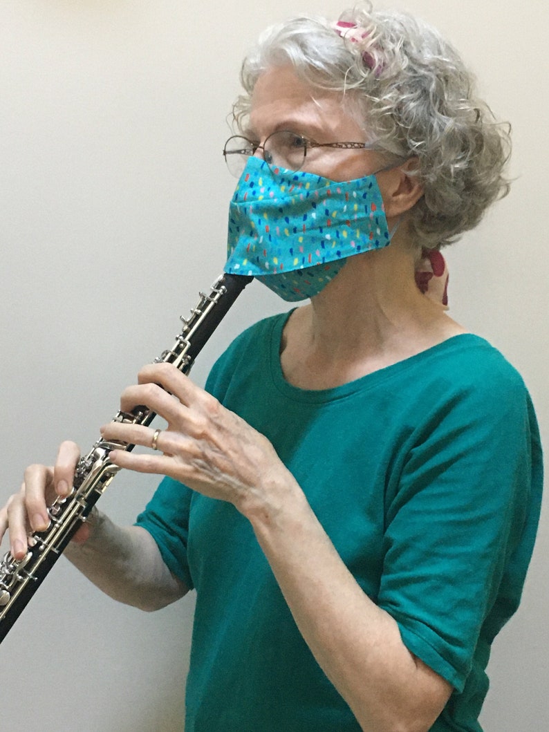 Oboe and playing mask and bell cover set optional Etsy