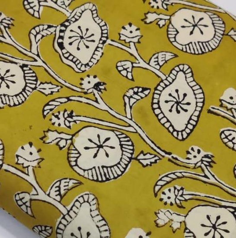 Hand Block Print Cotton Fabrics-Mix & Match Quilting Cotton-Fabric By the Yard-Decorative Fabric Dress Making Crafting Sewing Quilt fabric
#Block print fabric
#Hand block print cotton
#Hand print cotton fabric
#Indian Yellow base print cotton fabric