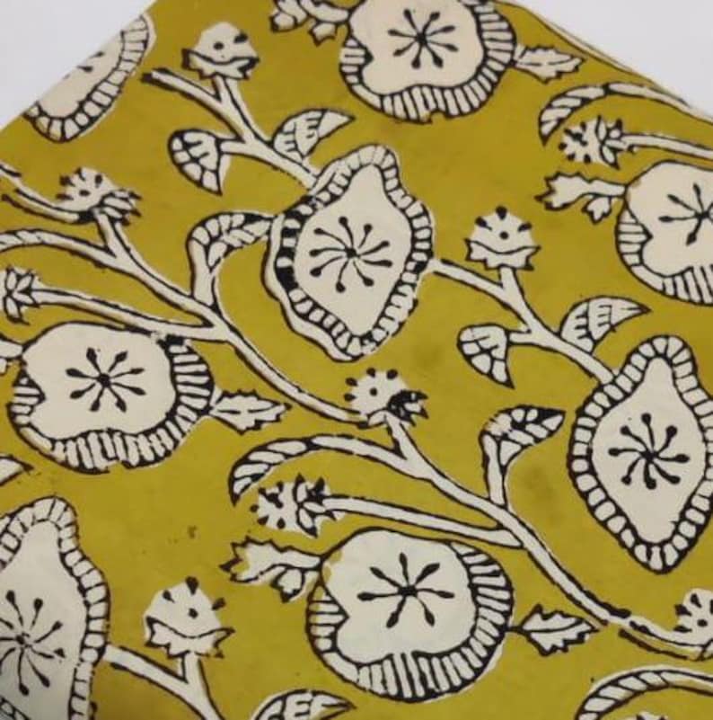 Hand Block Print Cotton Fabrics-Mix & Match Quilting Cotton-Fabric By the Yard-Decorative Fabric Dress Making Crafting Sewing Quilt fabric
#Block print fabric
#Hand block print cotton
#Hand print cotton fabric
#Indian Yellow base print cotton fabric