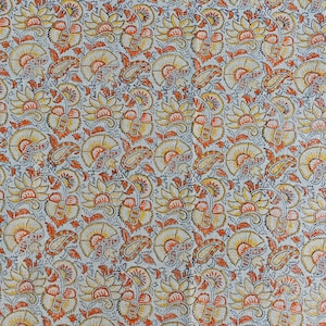 Handloom Linen Fabric-Hand block print-Indian Pure Linen Fabric-best for Upholstery, cushion cover, sofa/chair cover, Curtains, Home Decor