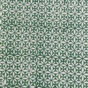 Handloom Linen Fabric-Hand block print-Indian Pure Linen Fabric-best for Upholstery, cushion cover, sofa/chair cover, Curtains, Home Decor