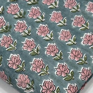 Traditional Hand block print fabric-Cotton loose fabric-cotton Voile fabric-Hand-dyed eco-friendly soft cotton-Fabric for Sewing, Crafting
#Hand Block Print fabric
#Hand Made print fabric
#Flower print cotton
#Indian cotton print
#Grey Print cotton