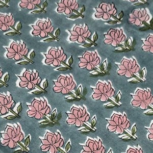 Traditional Hand block print fabric-Cotton loose fabric-cotton Voile fabric-Hand-dyed eco-friendly soft cotton-Fabric for Sewing, Crafting
#Hand Block Print fabric
#Hand Made print fabric
#Flower print cotton
#Indian cotton print
#Grey Print cotton