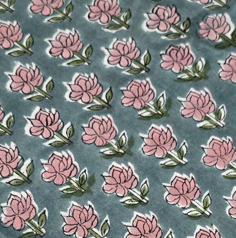 Traditional Hand block print fabric-Cotton loose fabric-cotton Voile fabric-Hand-dyed eco-friendly soft cotton-Fabric for Sewing, Crafting
#Hand Block Print fabric
#Hand Made print fabric
#Flower print cotton
#Indian cotton print
#Grey Print cotton