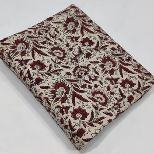 Block Printed Cotton Fabric, Hand Printed Indian Fabric, Soft Cotton by the yard Fabric in Black and Beige Base, fabric for summer dress