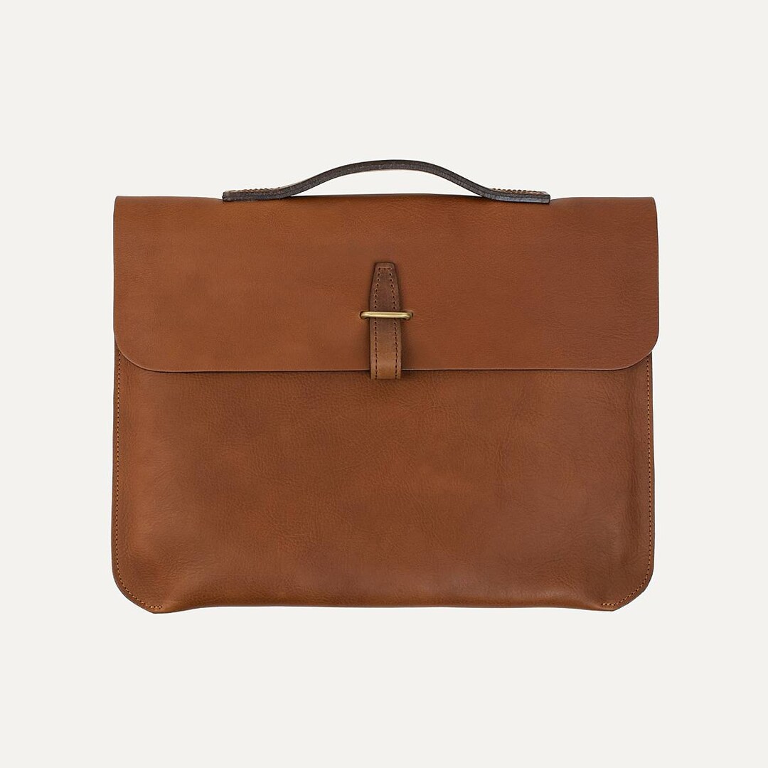 Custom Leather Shoulder Bag, Messenger Bag, MacBook Case, Laptop Bag