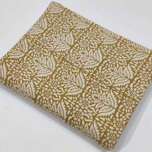 Artisan Hand-Stamped Fabrics-100% cotton voile fabric- Soft cotton Fabric-Fabric best fabric for Upholstery, cushion cover, Curtains, Runner