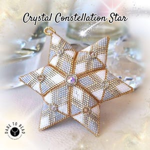 Crystal Constellation Star, rijgpatroon pdf