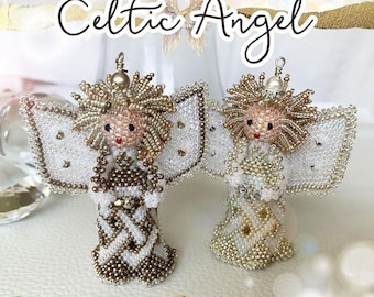 Angel Celtic 2020, Beading Pattern PDF