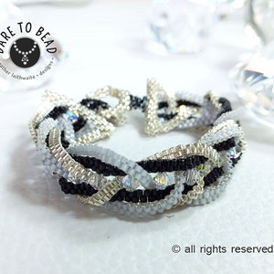 Sakari bracelet, Beading pattern PDF