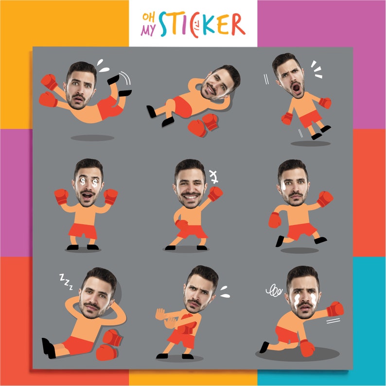 9 Whatsapp Version Of Yourself Chat Stickers Instagram Story Etsy
