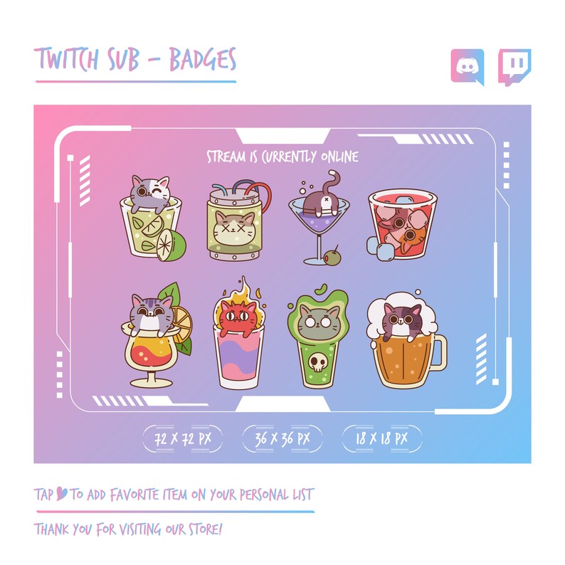 Twitch Gift Sub Badges / Twitch Sub Badges & Emotes on