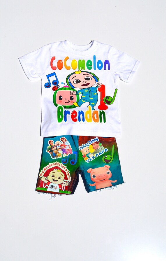 Cocomelon Birthday Outfit Cocomelon Boy Birthday Outfit Cocomelon Party ...