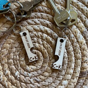 Couples Keychain